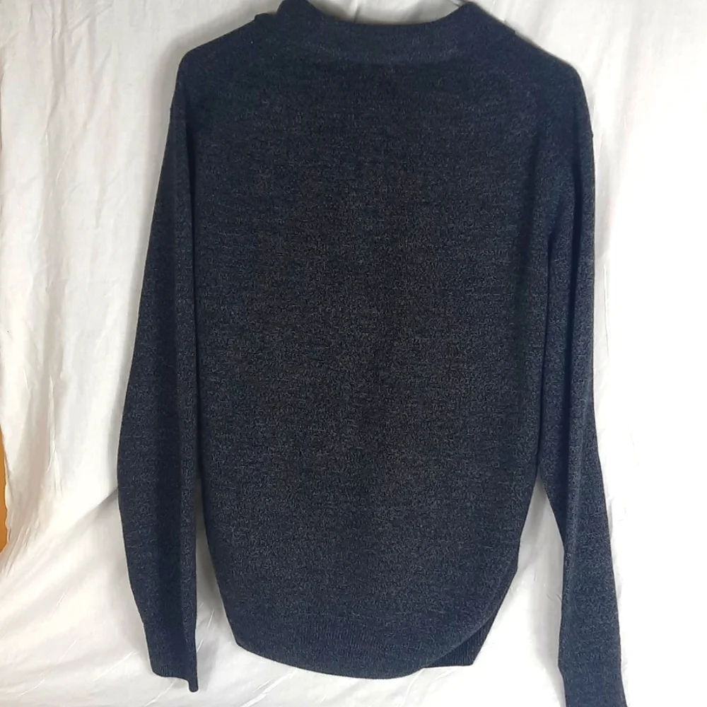 Dockers Mens Sweater Medium Gray Longsleeve